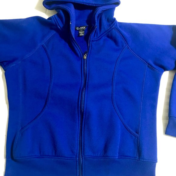 Mikk Athletica Royal Blue Fleece Jacket - Picture 5 of 6